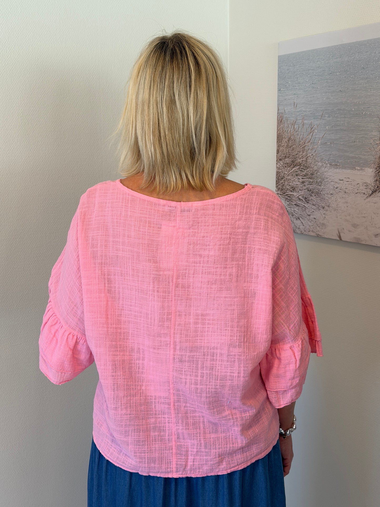 Topp M Bomull (Rosa)