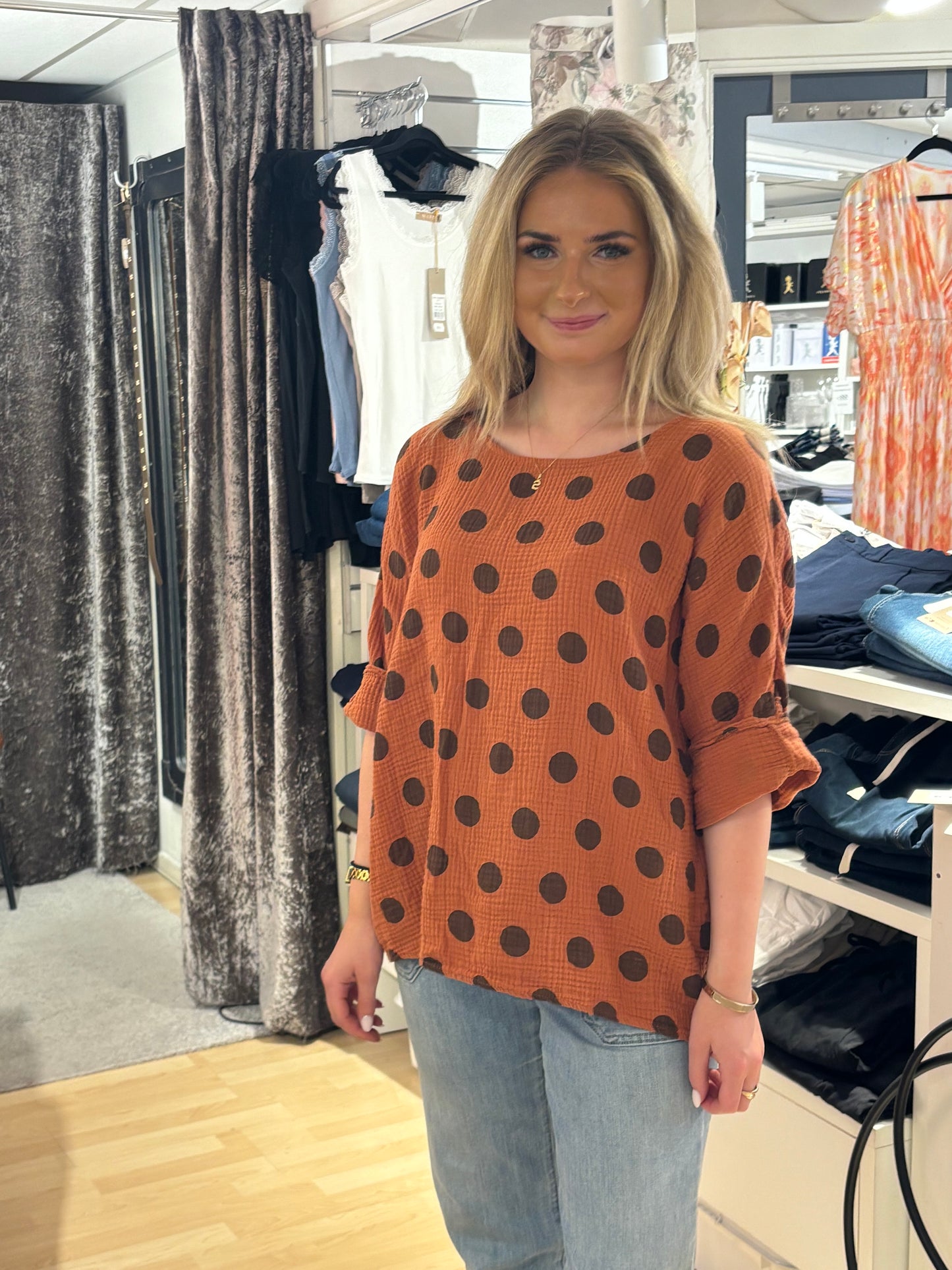 Top Micka Dots Rost (Rost)