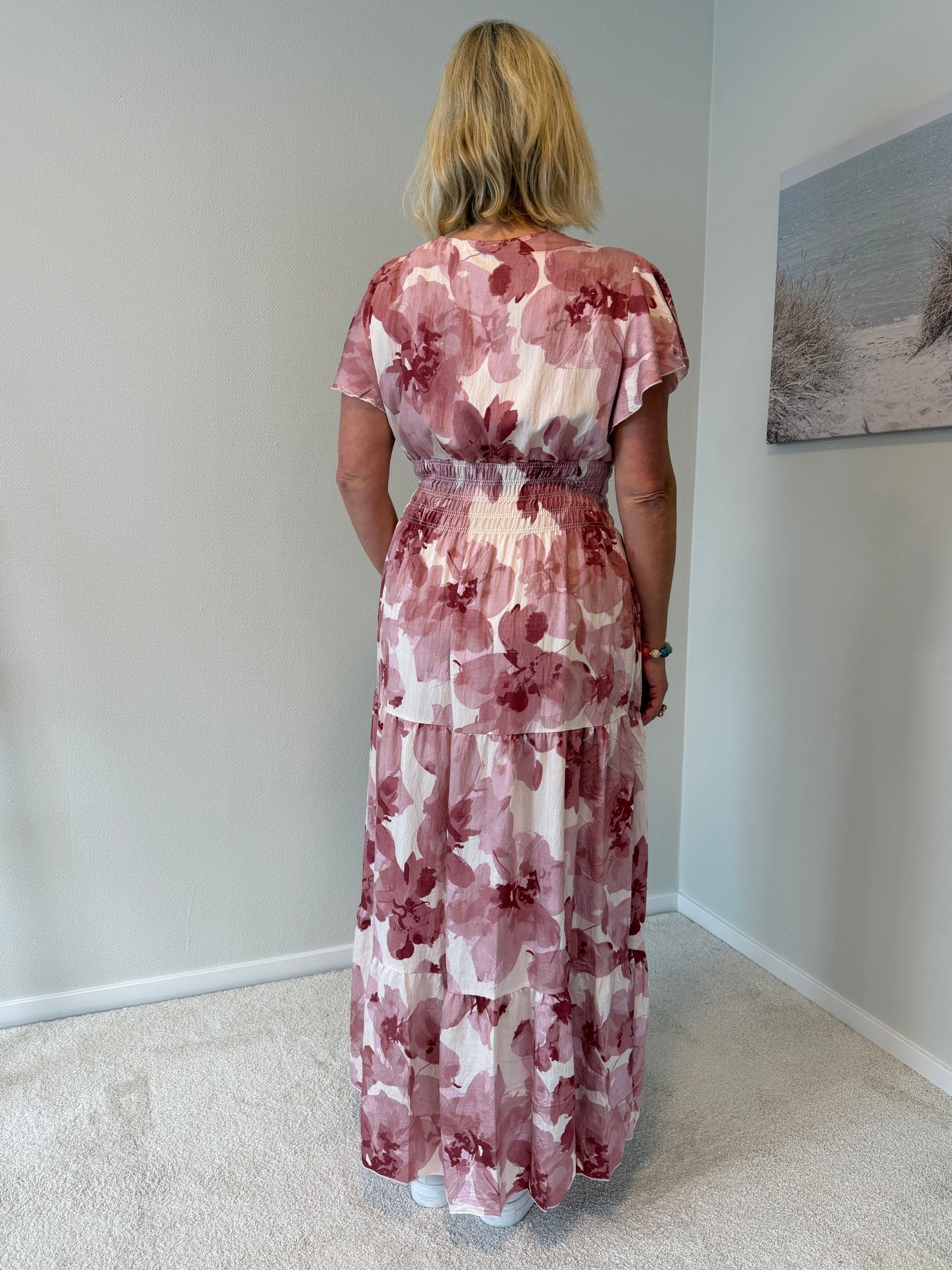 Klänning Lång (Rosa)