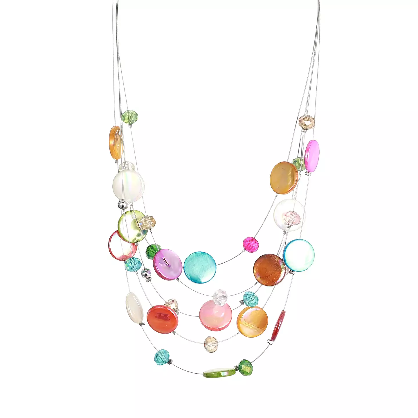 Kort Halsband (Rainbow)