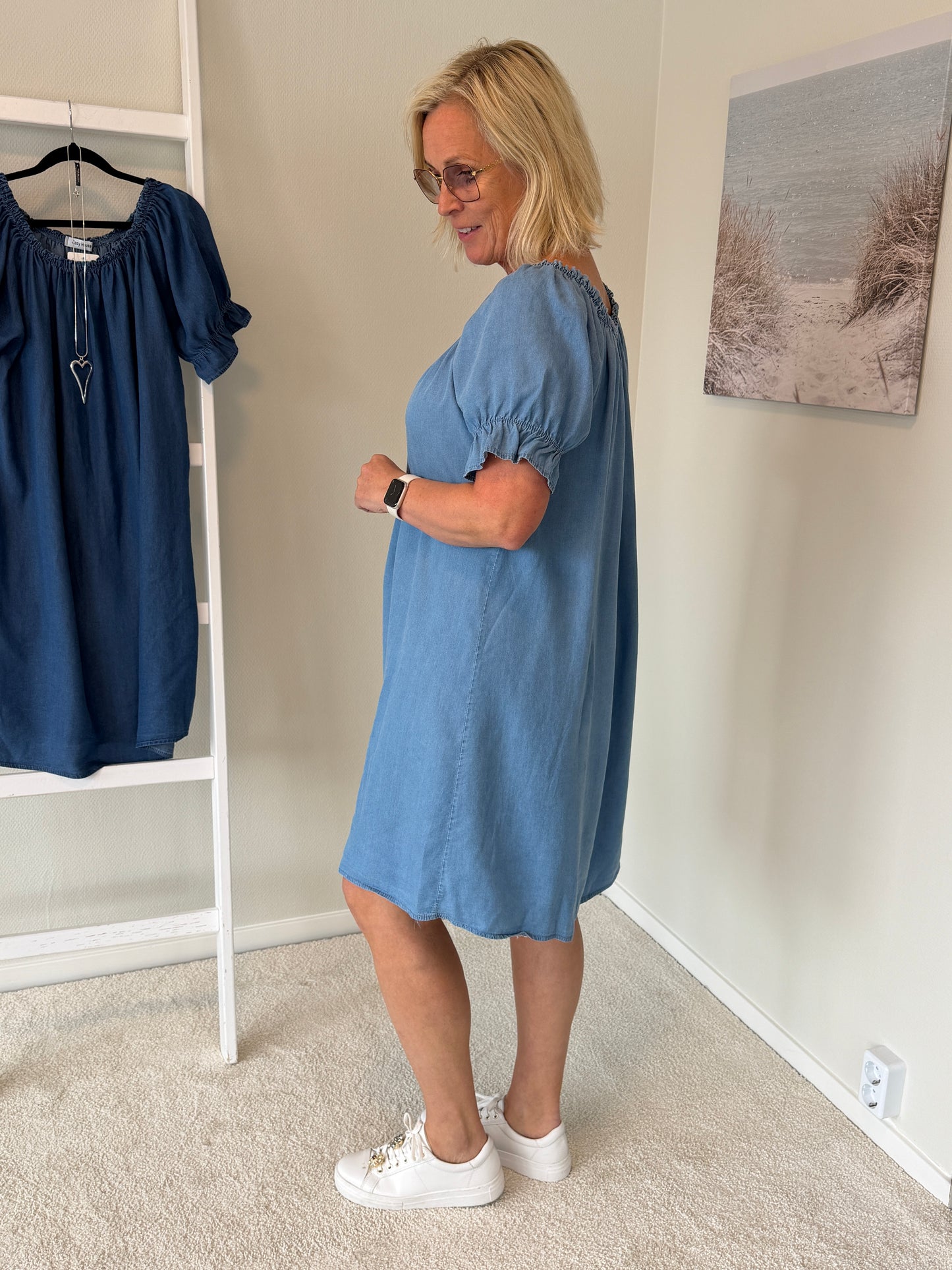 Tunika Denimlook Ljus (Ljusdenim)