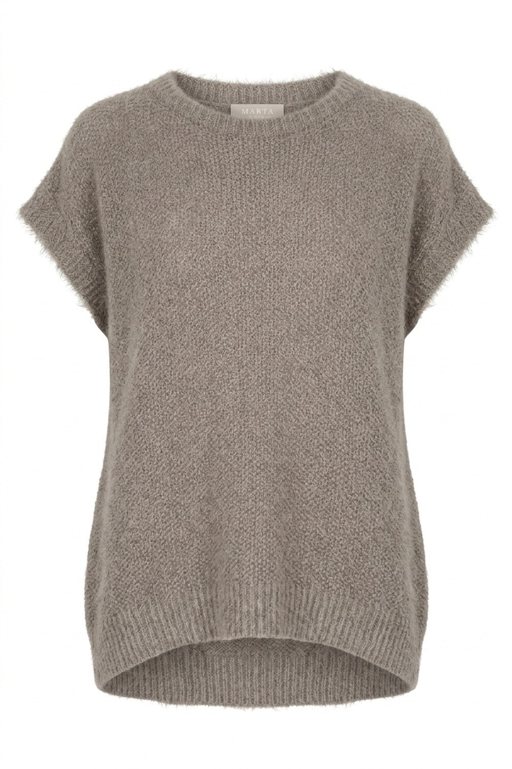 Mdclaya Knit Vest (Dark Fango)