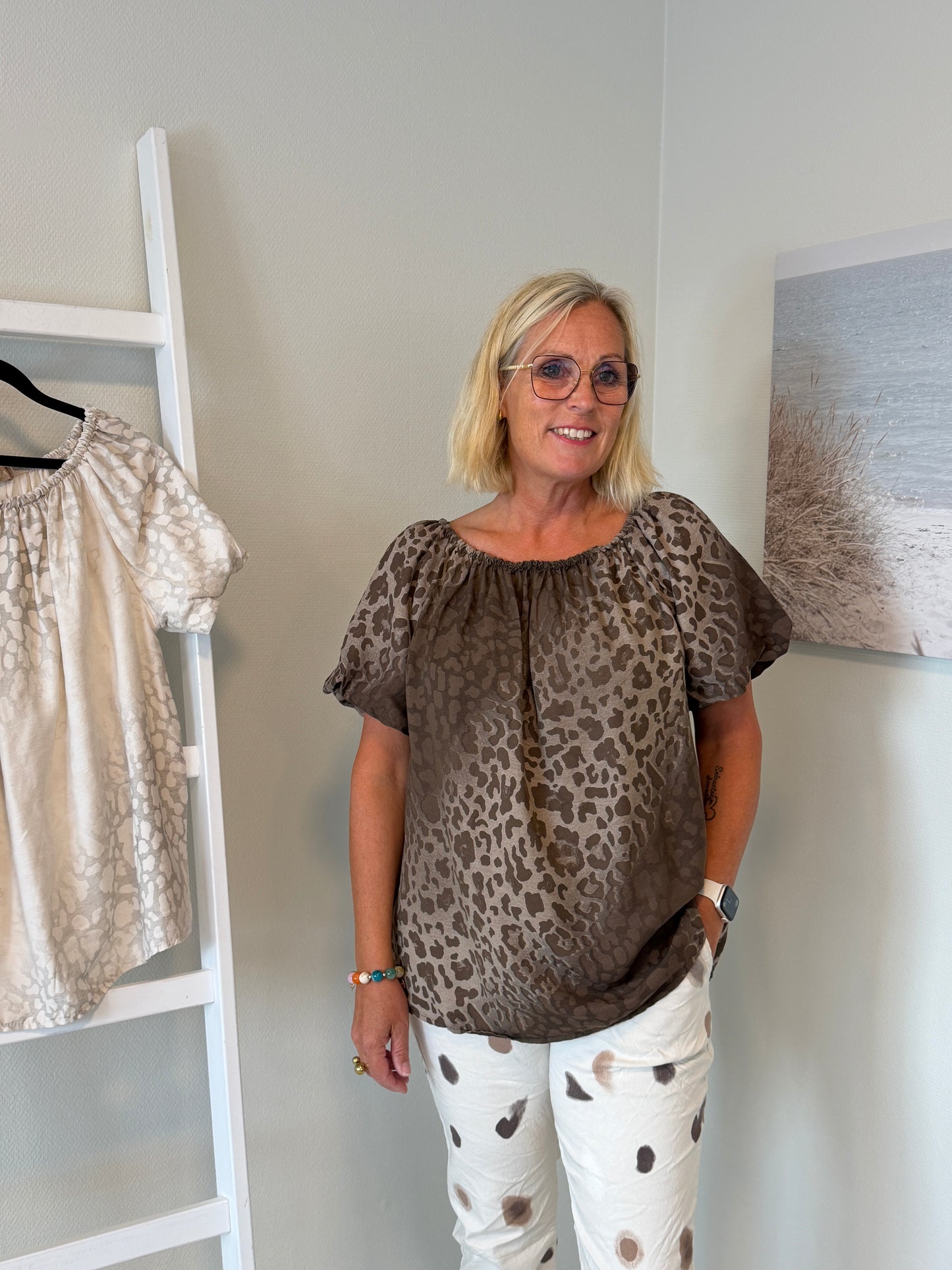 Mdcluciana Top (Brown)