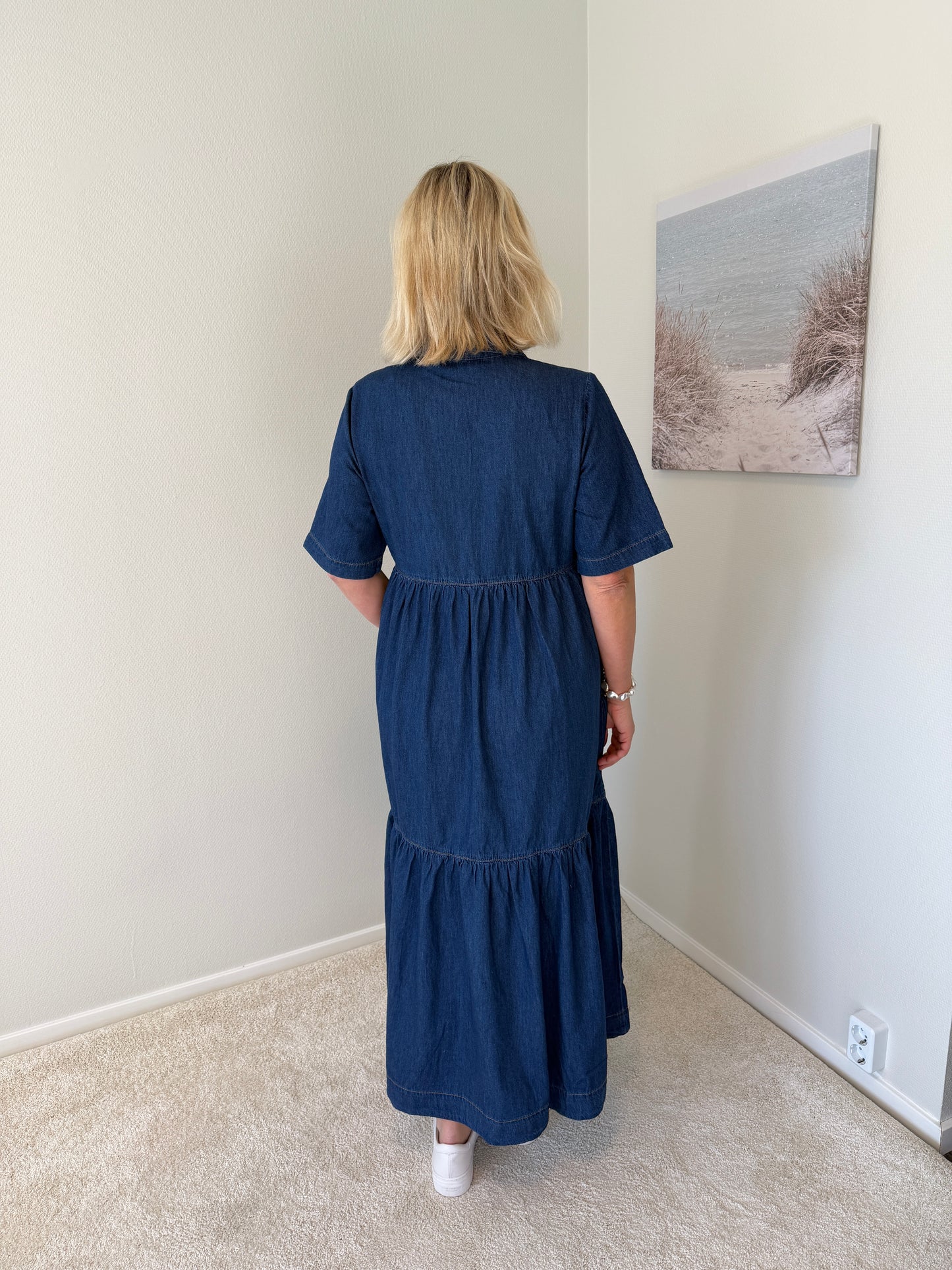 Cumona Arpa Long Dress (Blue)