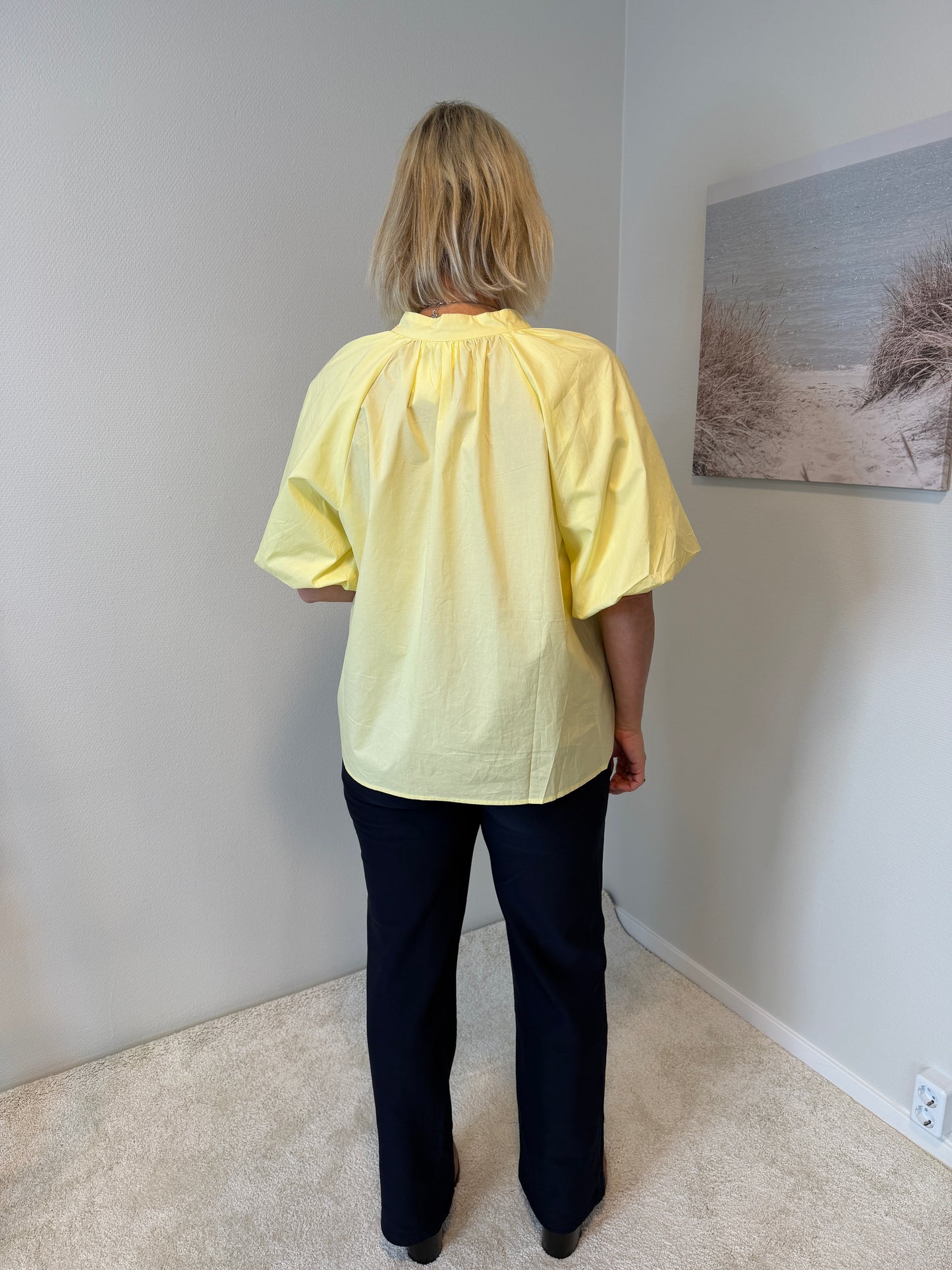 Topp Med Ballongärm (Yellow)