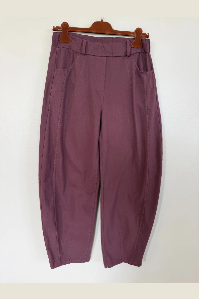 Mdcpeonia Pants (Bordeaux)