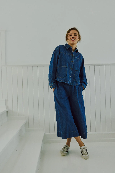 Fqlisea-Pants (Medium blue denim)