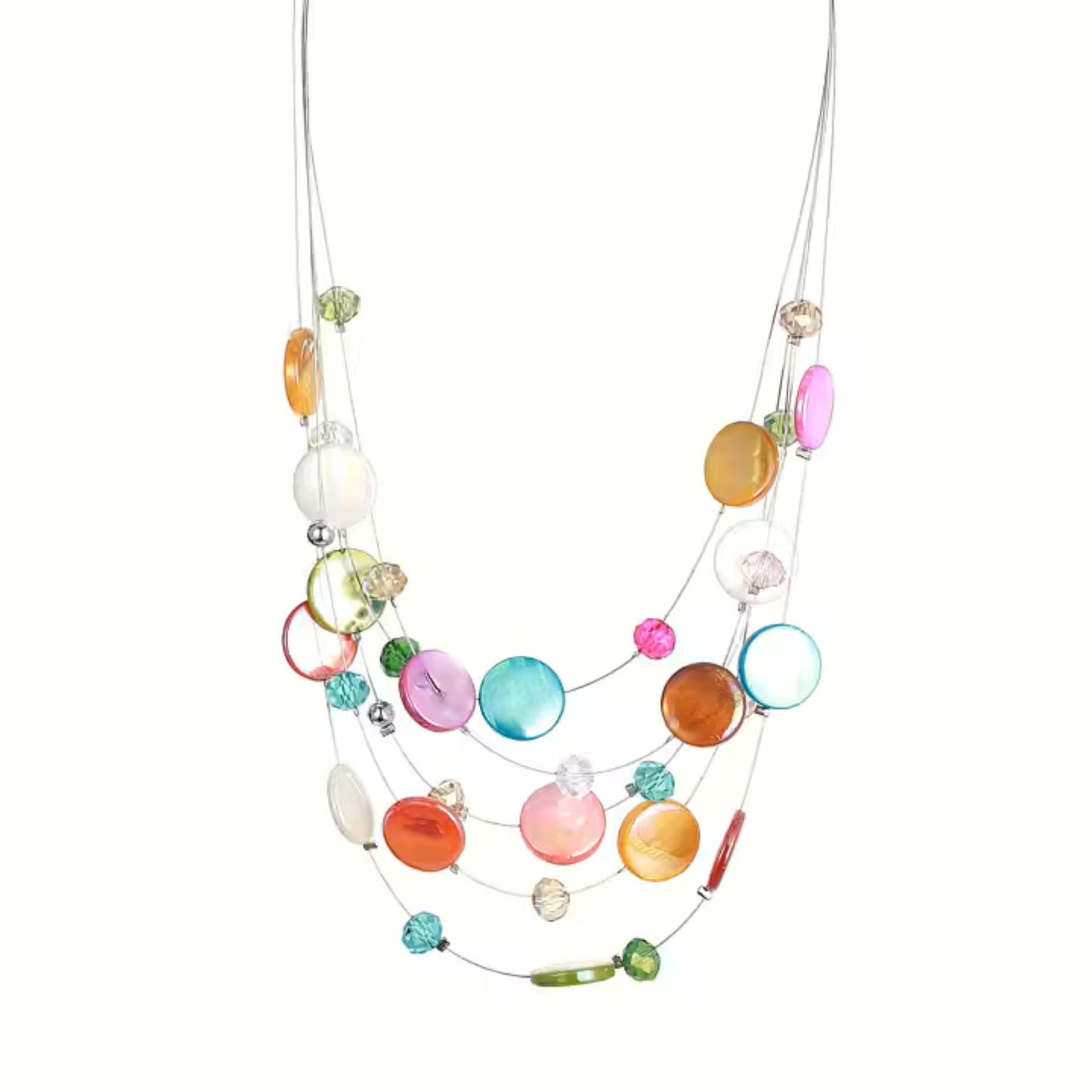 Snäckhalsband multi