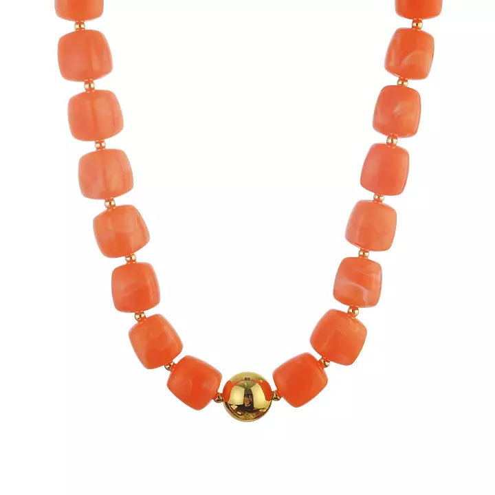 Kort Halsband (Corall)