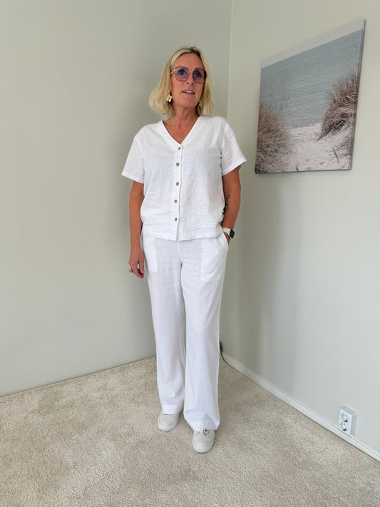 Fqlava-Pants (Brilliant white)