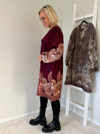 Mdcmelona Dress (Bordeaux)