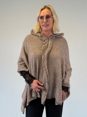 Poncho (Taupe)