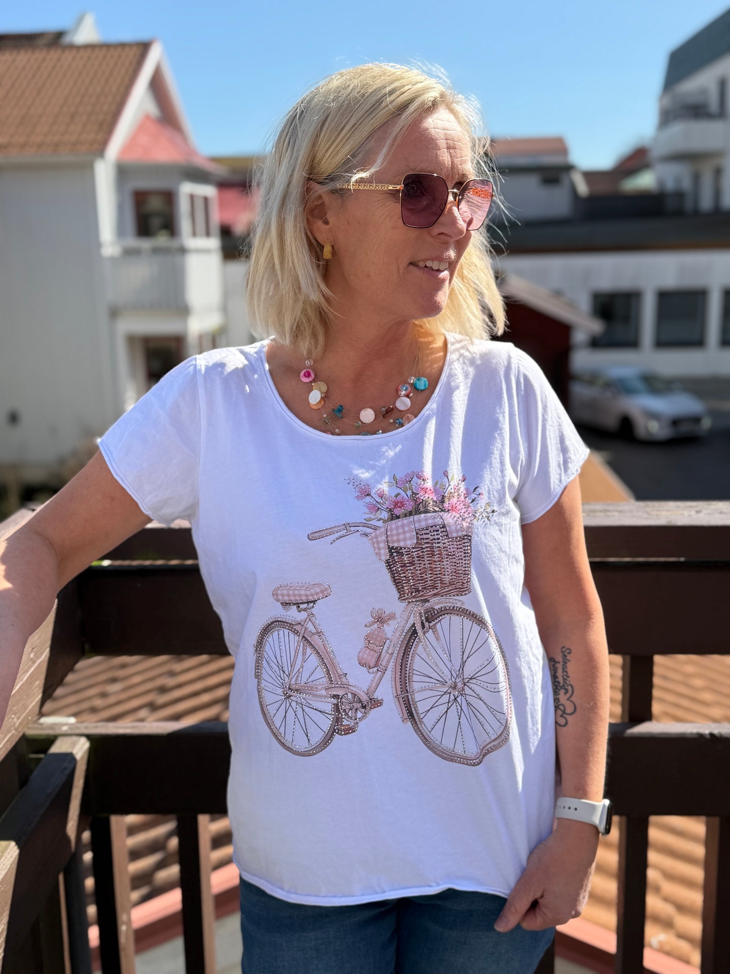Mdcmarie Tee Bike (Beige)
