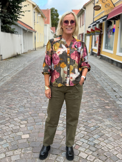 Jeans Barrel Khaki (KHAKI)