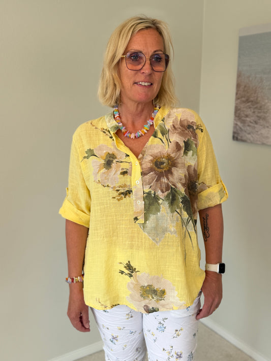 Mdcnadira Shirt (Yellow)