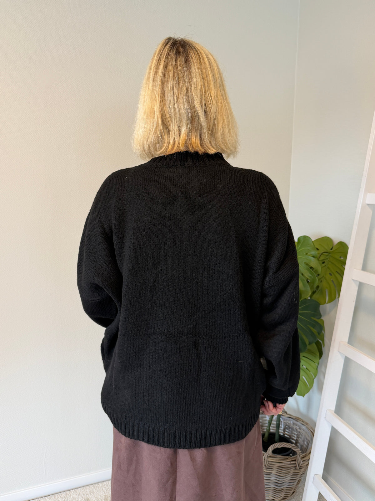 Mdcaria Knit (Black/Beige)