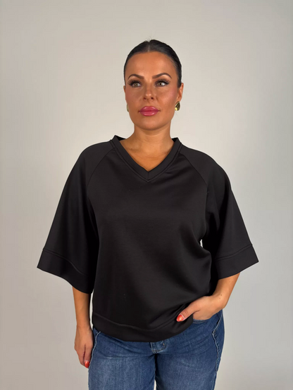 Nela Sweartshirt (Svart)
