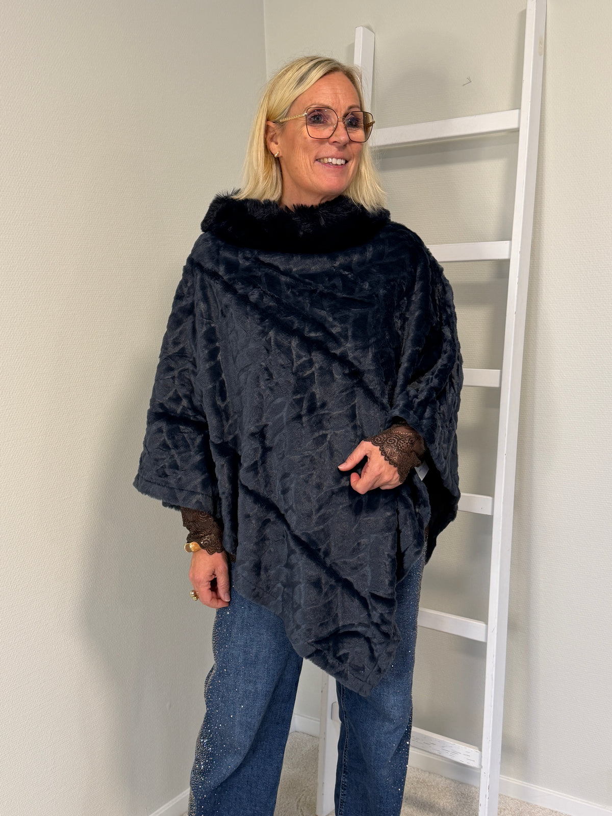 Poncho (Petrol)