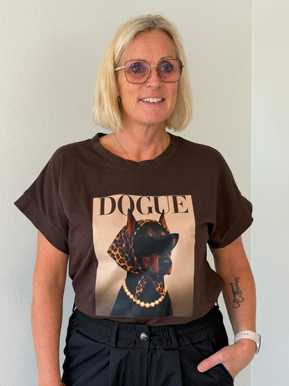 Irma T-Shirt Dobermannn Coffee (Coffee)
