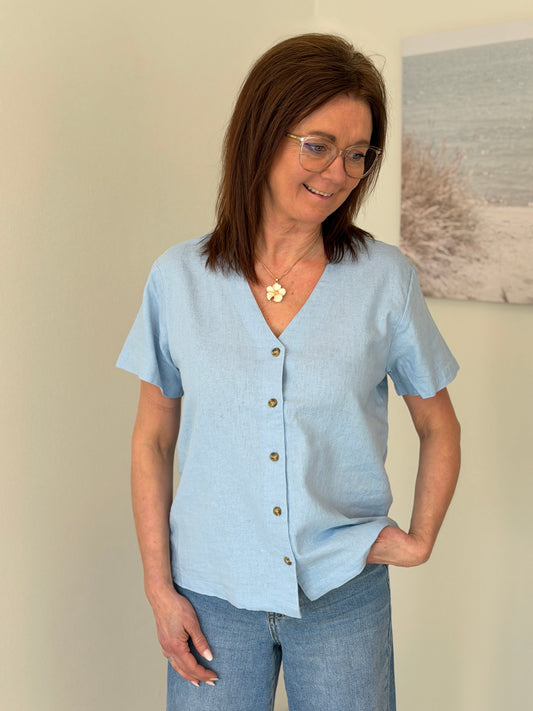 Fqlava-Shirt (Blue Bell)