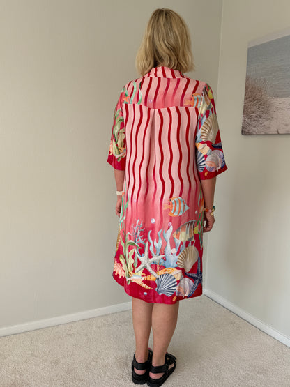 Mdcflorielle Dress (Red Sea)