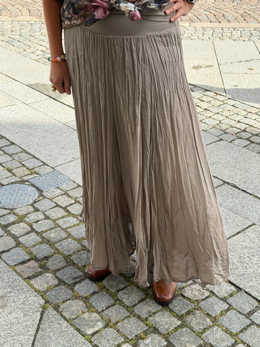 Bettan Kringlad Kjol (Taupe)