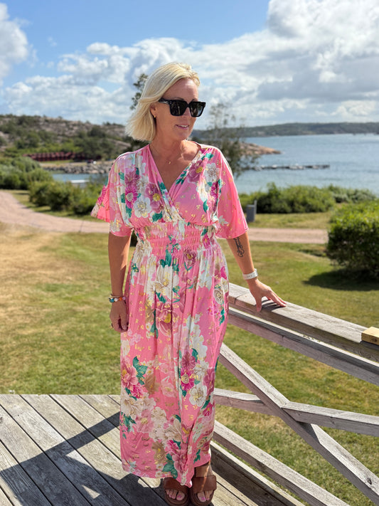 Klänning Lång (Rosa)