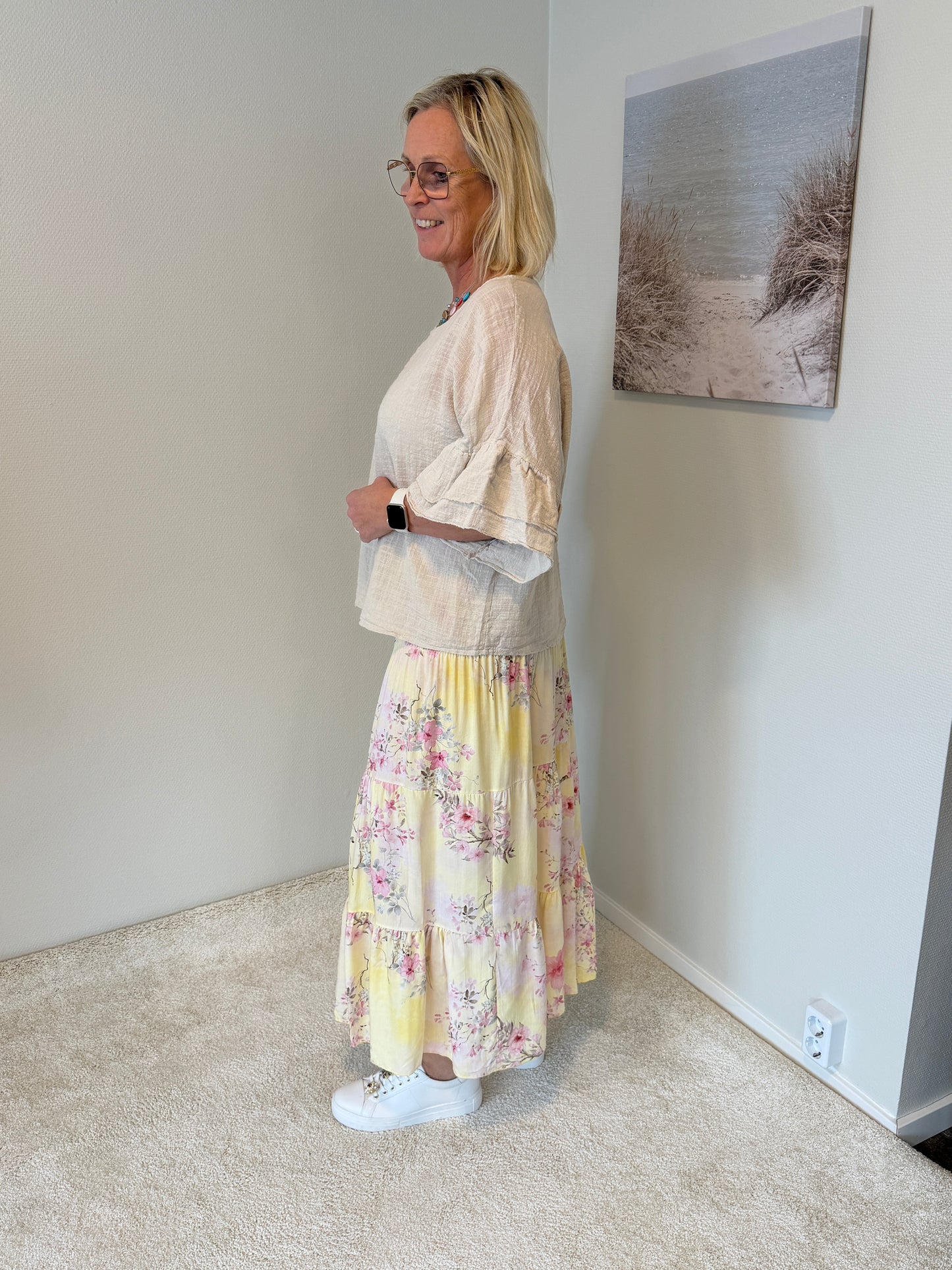 Topp M Bomull (Beige)