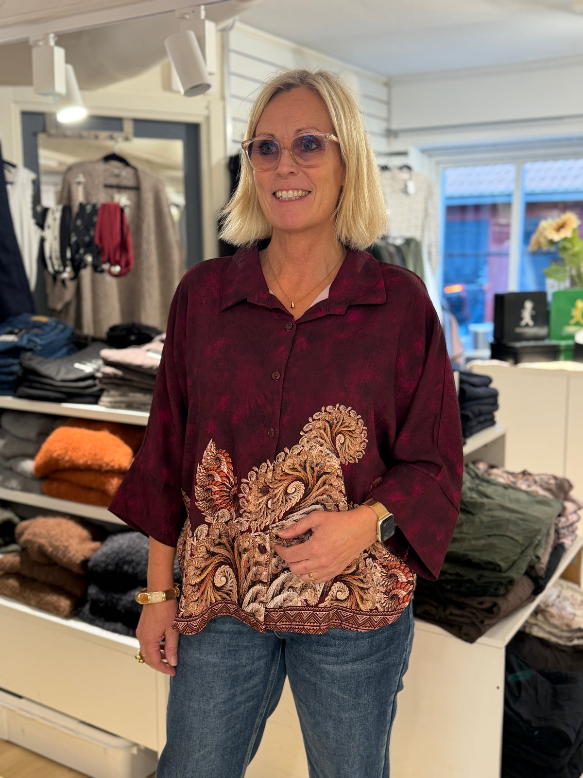 Mdcmirage Shirt (Bordeaux)