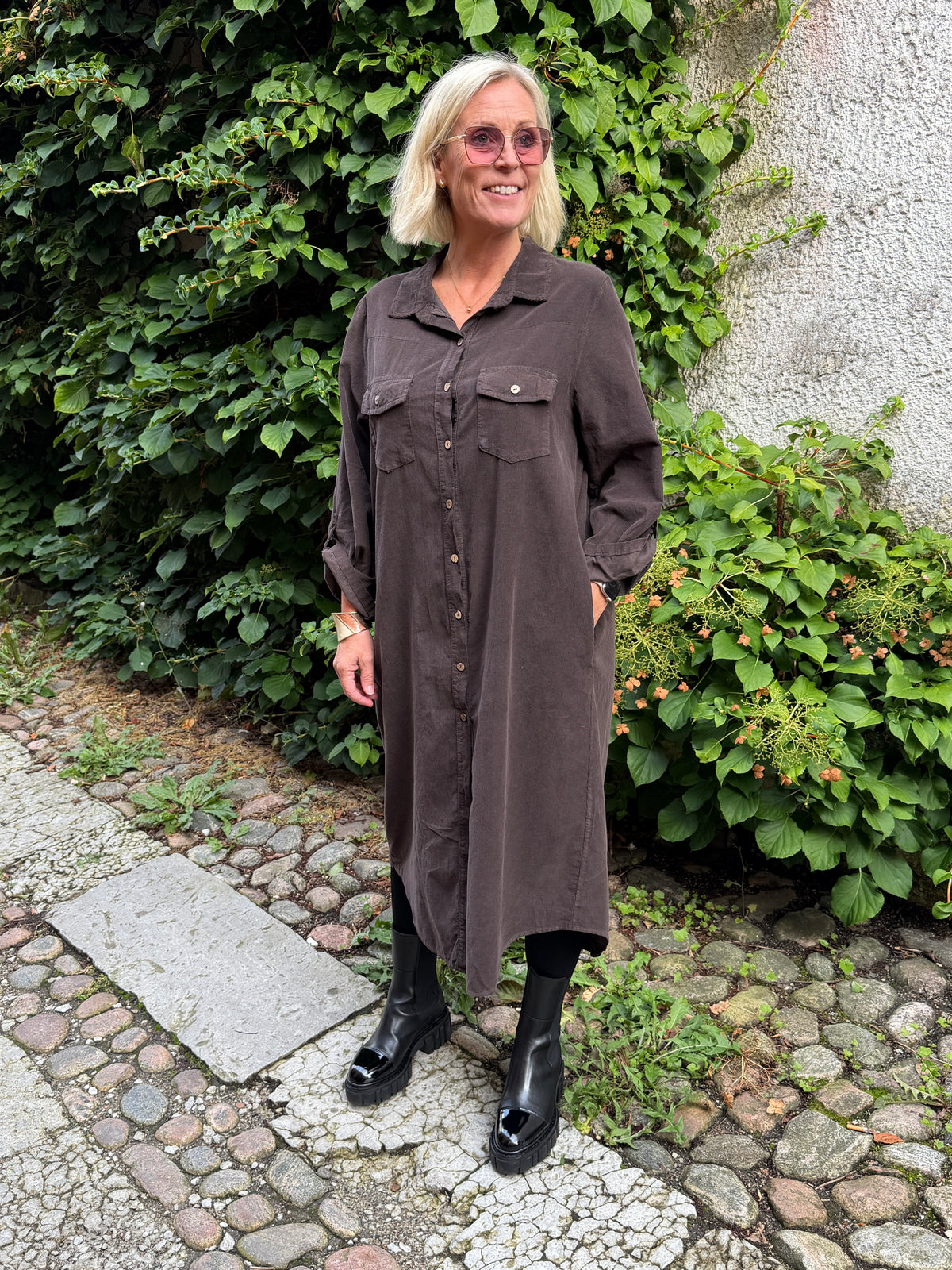 Skjortklänning (Choco)