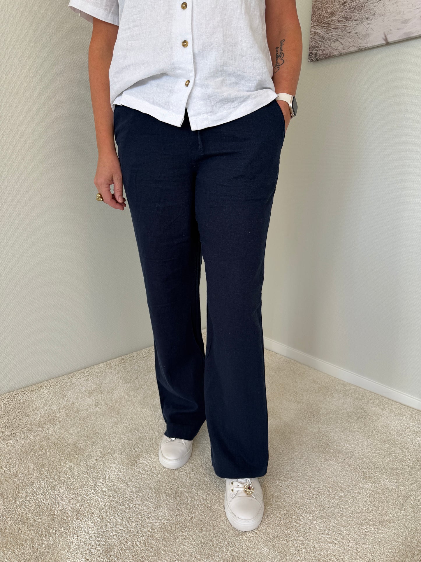 Fqlava-Pants (Navy Blazer)