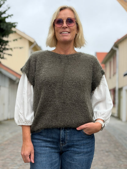 Mdclaya Knit Vest (Military)