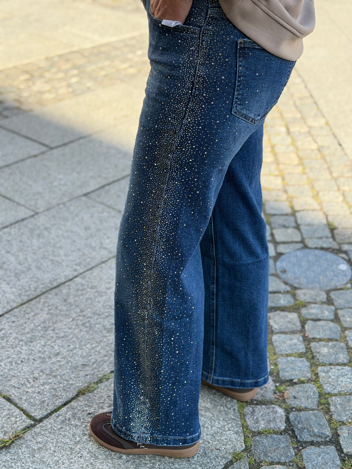 Glitter Jeans (Blå)
