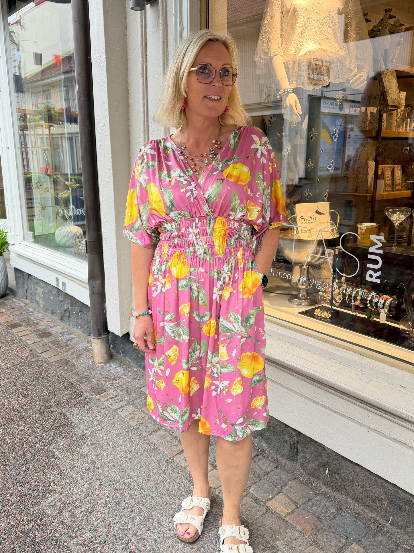 Alma Klännng Kort (Rosa)
