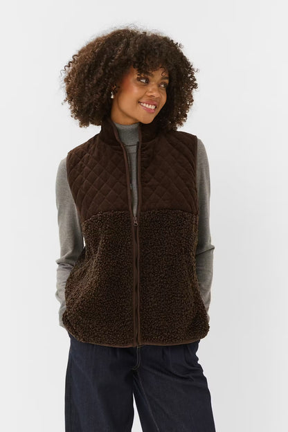 Culenia Vest (Brown)