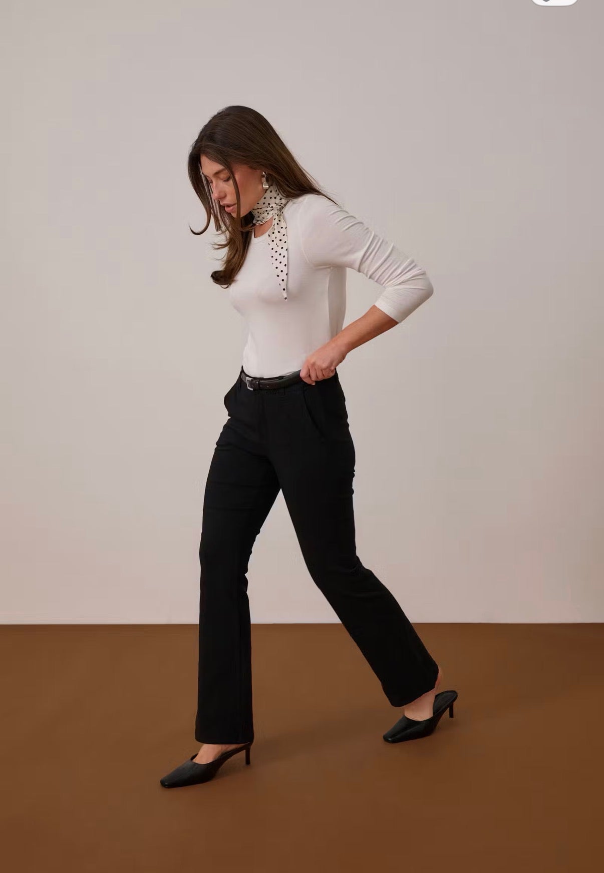 Cubengtha Long Flare Pants (Black)