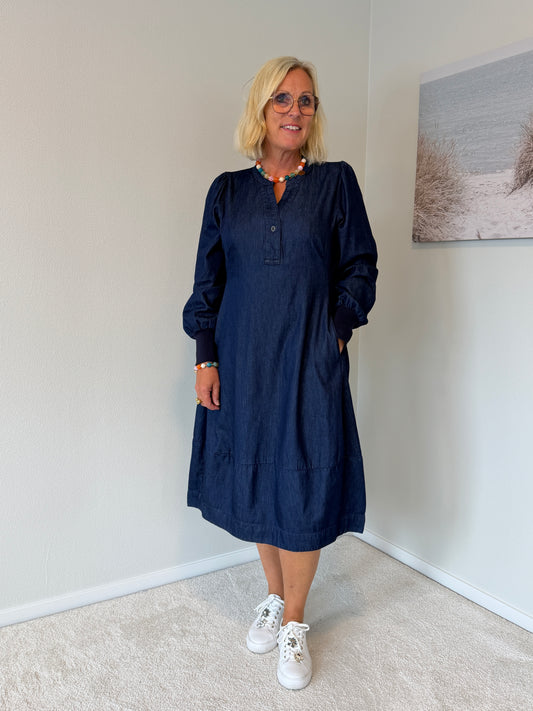 Cuallura Arpa Rib Dress (Blue)