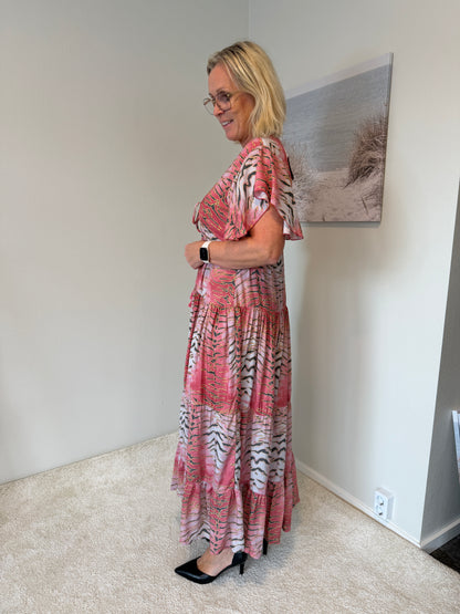 Bao Bao Dress (Pink/ Tiger)