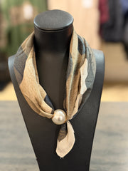 Magnetscarf Militär (Grön/Beige)