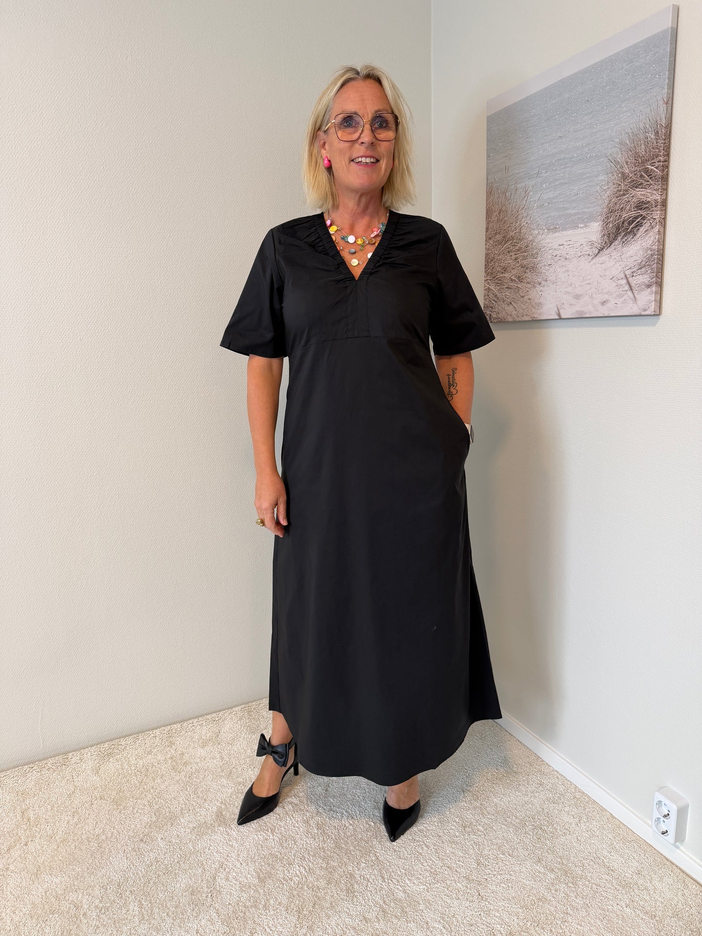 Cuberri Antoinett Ss Dress (Black)