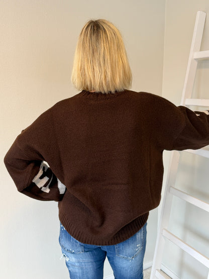 Mdcaria Knit (Moro/Beige)