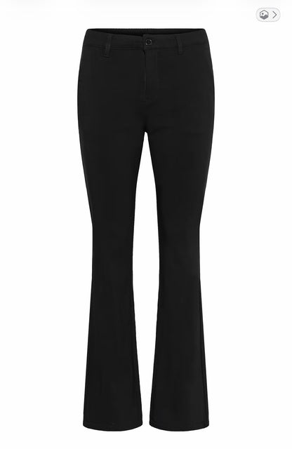 Cubengtha Long Flare Pants (Black)