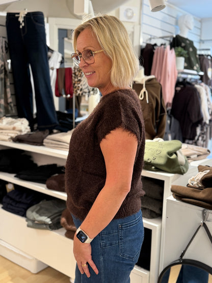 Mdclaya Knit Vest (Marone)