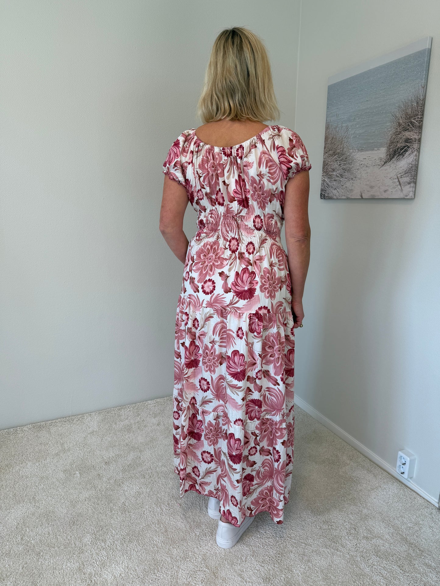 Klänning Lång (Rosa)