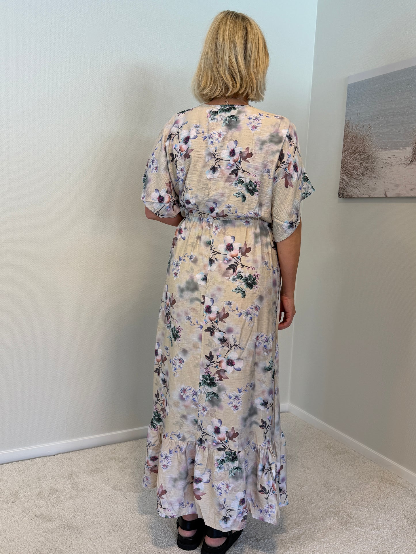 Klänning Leona (Beige)