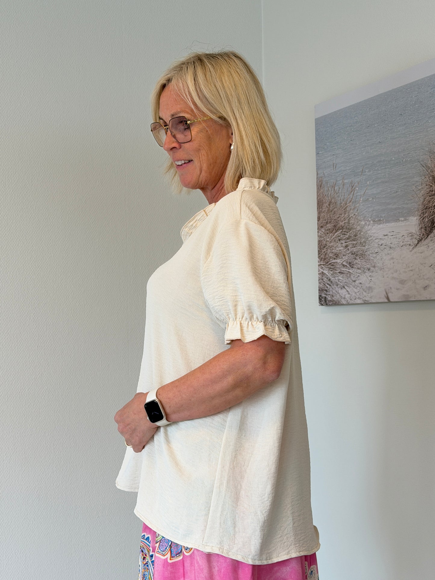 Topp Med Volang (Beige)