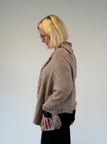 Poncho (Taupe)