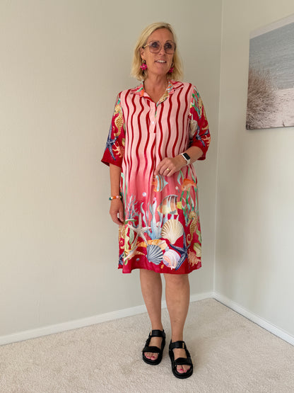 Mdcflorielle Dress (Red Sea)