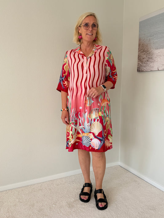 Mdcflorielle Dress (Red Sea)