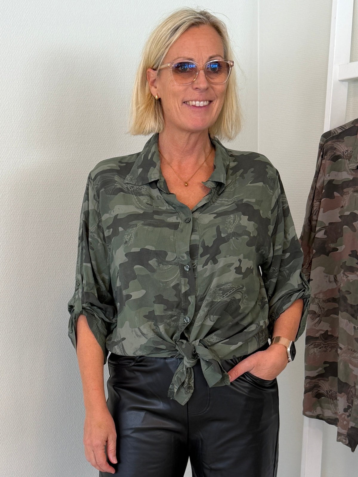 Camo Skjorta (Grön)